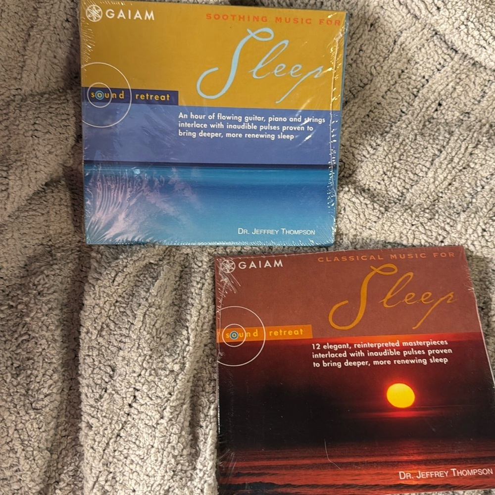 Two “Sleep” Gaiam Soothing Music and Classical Music NIP Dr. Jeffrey Thompson